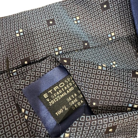 Etro silk tie - Picture 3 of 4